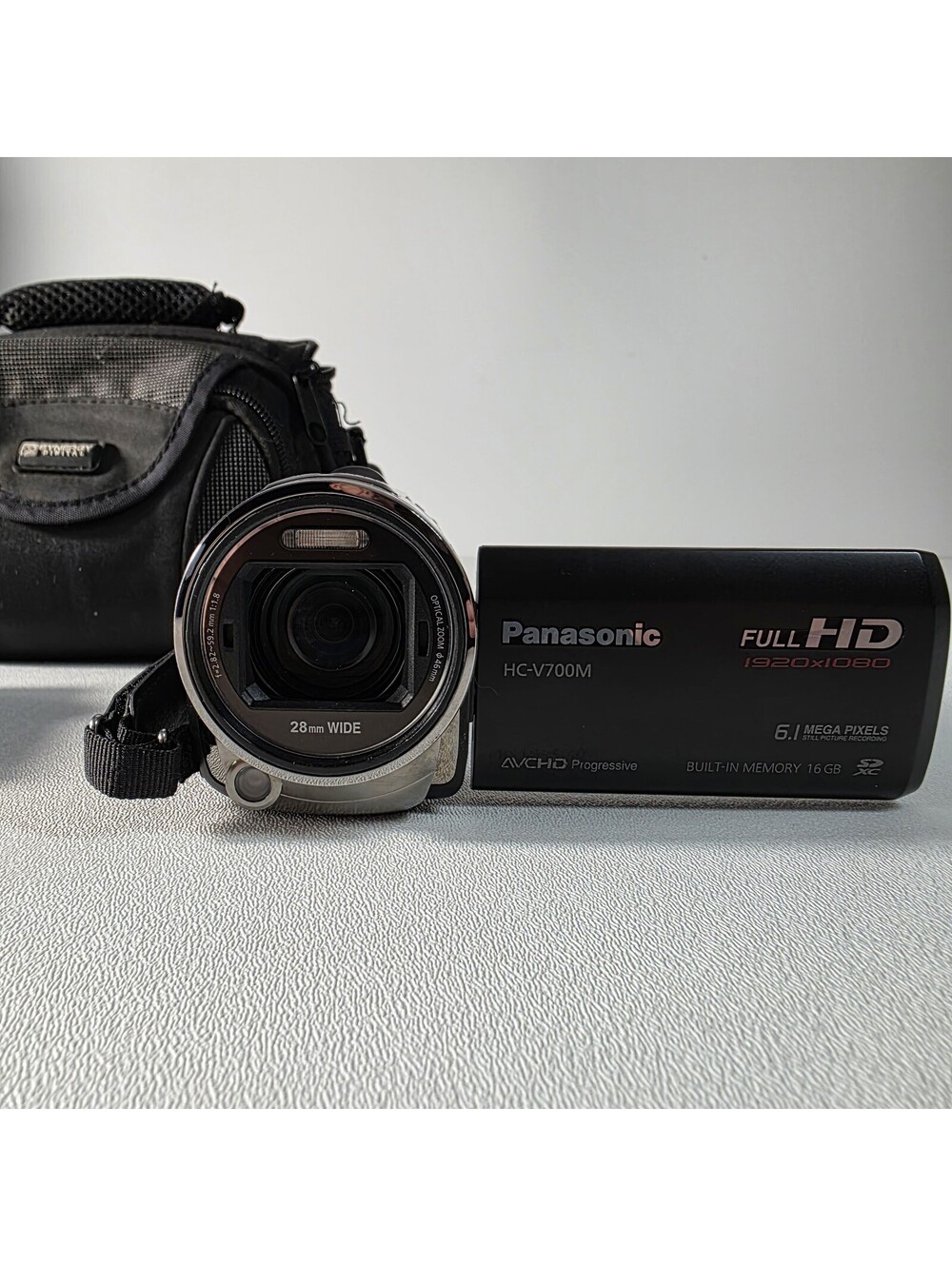 Panasonic HC-V700M Camcorder 46x Zoom Digital Video Camera Tested Bundle